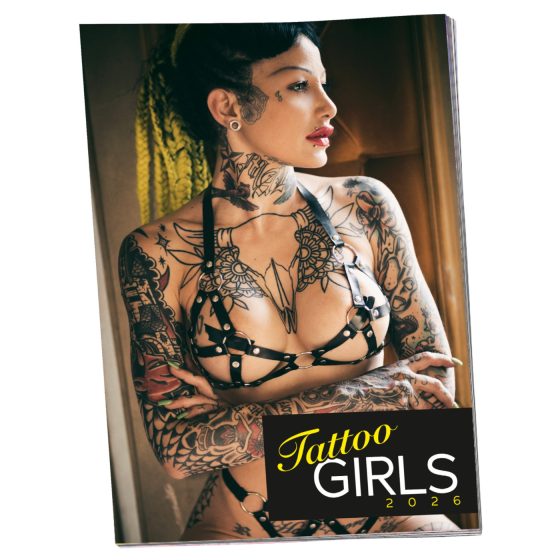 Tattoo Girls - tetované dívčí kalendář - 2025 (10ks)