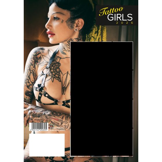 Tattoo Girls - tetované dívčí kalendář - 2025 (10ks)