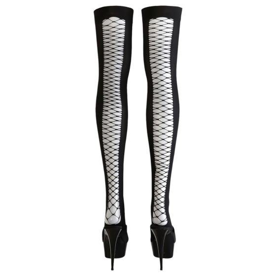 Cottelli - Sexy samodržící punčochy (černé)