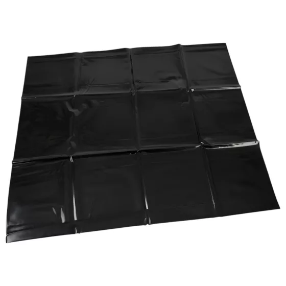 Fetish - vinylový povlak na polštář (černý)