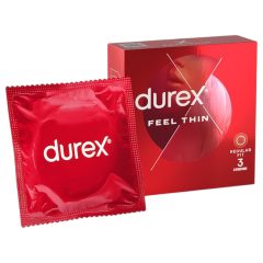 Durex Feel Thin - realistický pocit kondom (3 ks)