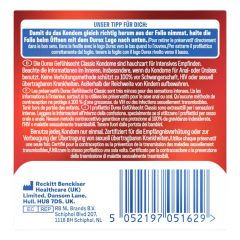 Durex - kondomy - extra tenké pro realistický pocit - 3 ks