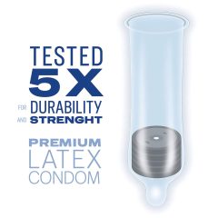 Durex Feel Thin - realistický pocit kondom (3 ks)