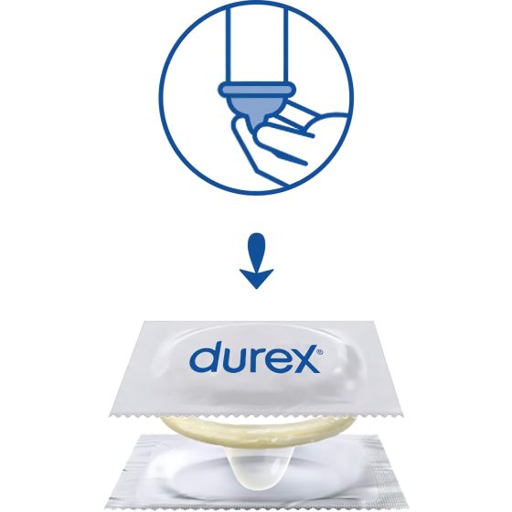 Durex Feel Thin - realistický pocit kondom (3 ks)