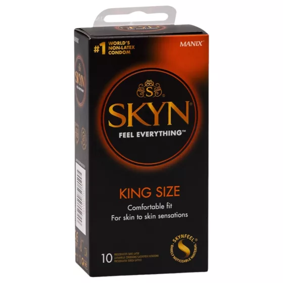 Manix SKYN - XXL bezlatexový kondom - 10 ks