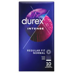 Durex Intense - vroubkované a bodované kondomy (10 ks)