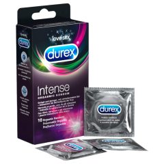 Durex Intense - vroubkované a tečkované kondomy (10 ks)
