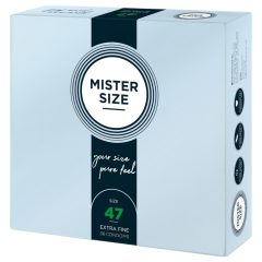 Mister Size tenký kondom - 47 mm (36 ks)