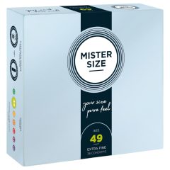 Mister Size tenký kondom - 49 mm (36 ks)