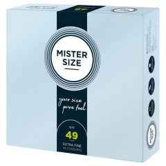 Mister Size tenký kondom - 49 mm (36 ks)