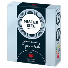 Mister Size tenký kondom - 60mm (3 ks)
