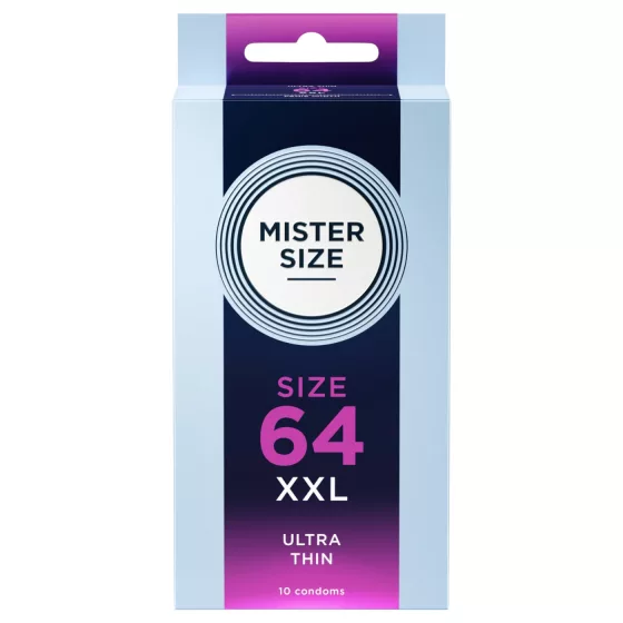 Mister Size - tenký kondom - 64 mm - balení 10 ks
