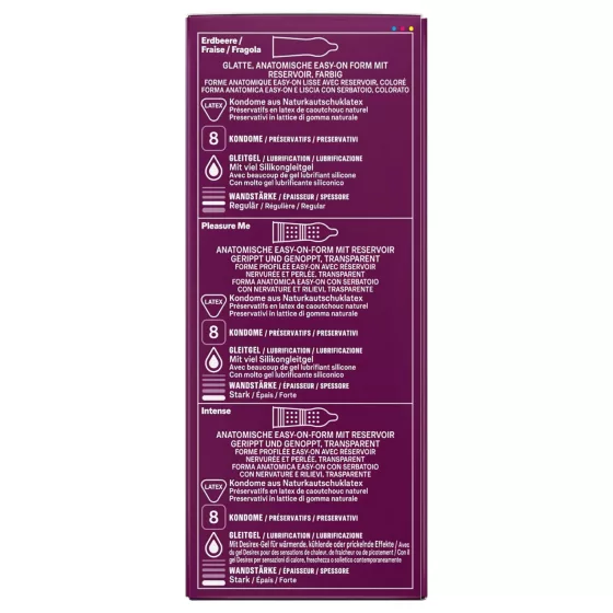 Durex Love Mix - sada kondomů - 40 kusů
