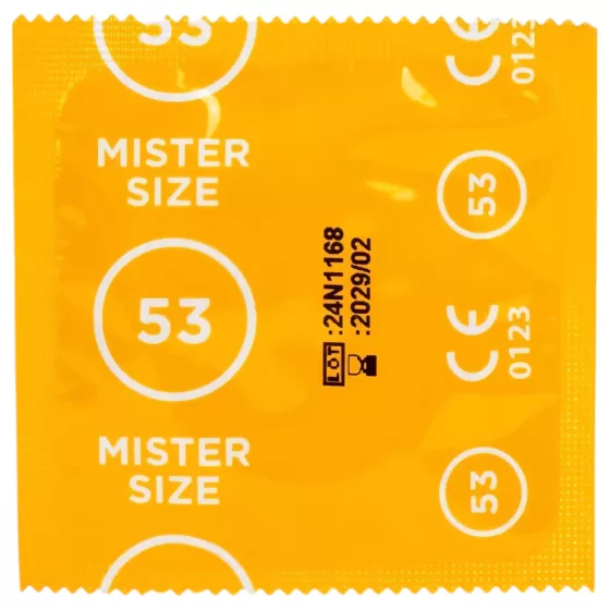 Mister Size - sada kondomů s měřidlem penisu - 3 ks