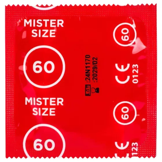 Mister Size - sada kondomů s měřidlem penisu - 3 ks
