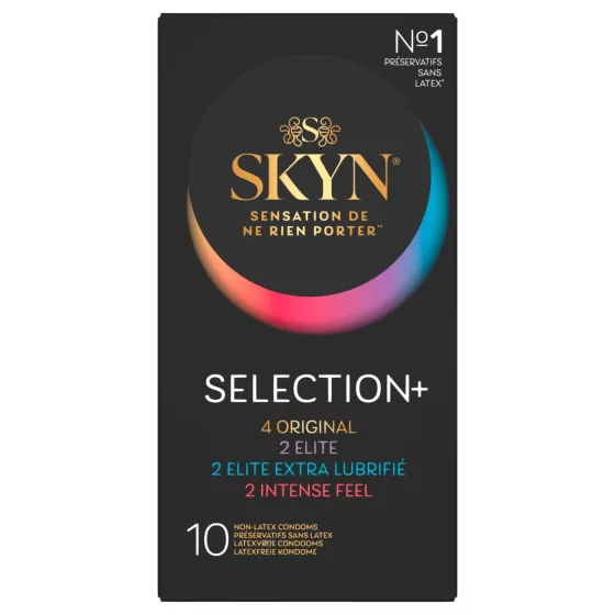 SKYN Selection+ - výběr latex-free kondomů (10 ks)