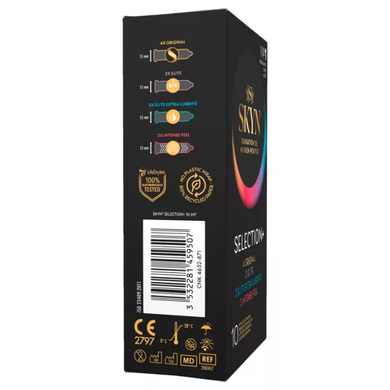SKYN Selection+ - výběr latex-free kondomů (10 ks)