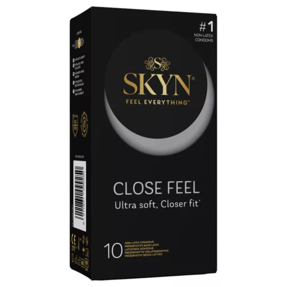 SKYN Close Feel - bezlatexový, užší kondom (10 ks)