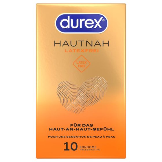 Durex Hautnah - latexový kondom - bez latexu - 10 ks