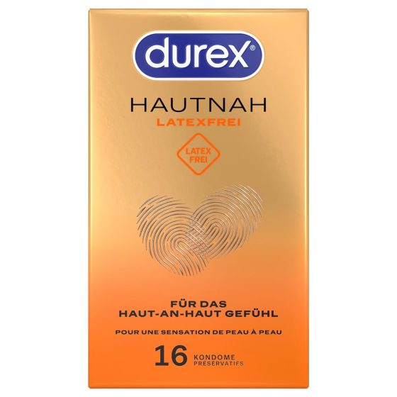 Durex Hautnah - kondomy bez latexu - 16 ks