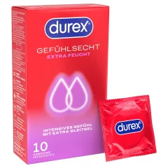 Durex - extra lubrikovaný kondom (10 ks)