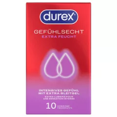 Durex - extra lubrikovaný kondom (10 ks)