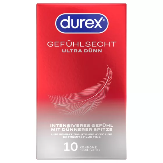 Durex - ultra tenký kondom (10 ks)