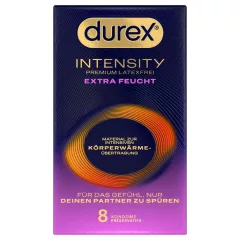   Durex Intensity - extra lubrikovaný, bezlatexový kondom (8 ks)