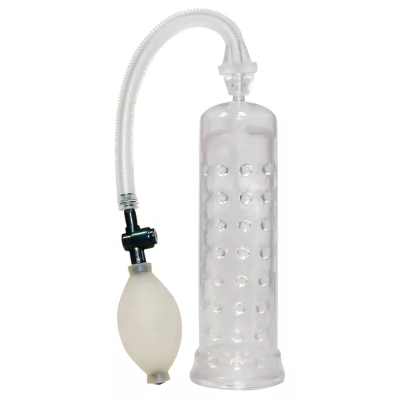 You2Toys - vakuová pumpa na penis - průhledná