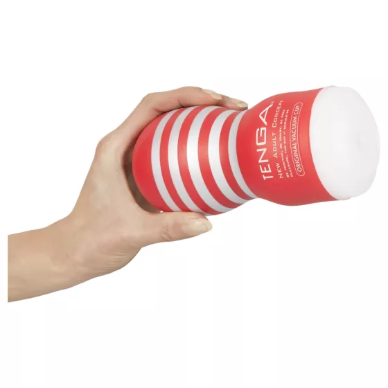 TENGA - masturbátor podtlakový - hluboký orál měkký