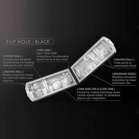 TENGA Flip Hole - Sex Master (černá)