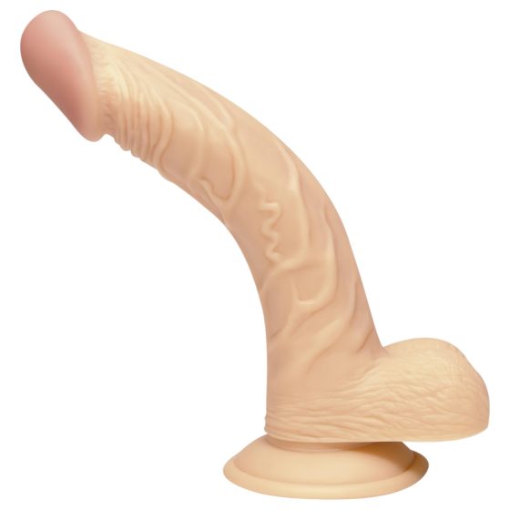 NMC - dildo zahnuté - realistické provedení - 19 cm