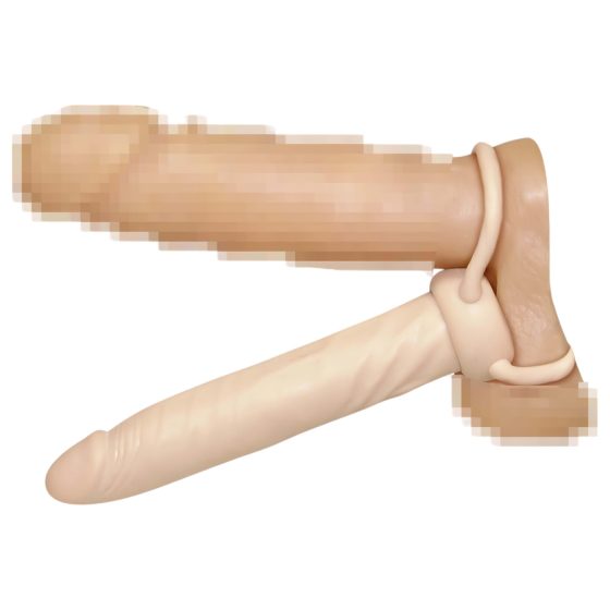 You2Toys - Speciální anální dildo - přírodní
