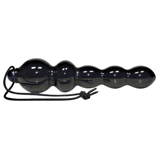 You2Toys Black Jack - perličkový anální dildo (černý)