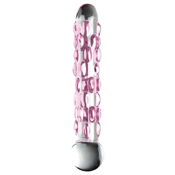 Icicles No. 7 - perlové skleněné dildo