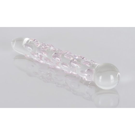 Icicles No. 7 - perlové skleněné dildo