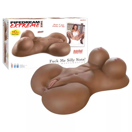 Pipedream - Fuck Me silly Sista - hnědé ženské torzo