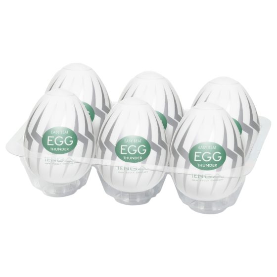 TENGA Egg Thunder - vejce masturbátor (6 ks)