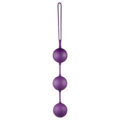 You2Toys - Sametové fialové trojité venušiny kuličky