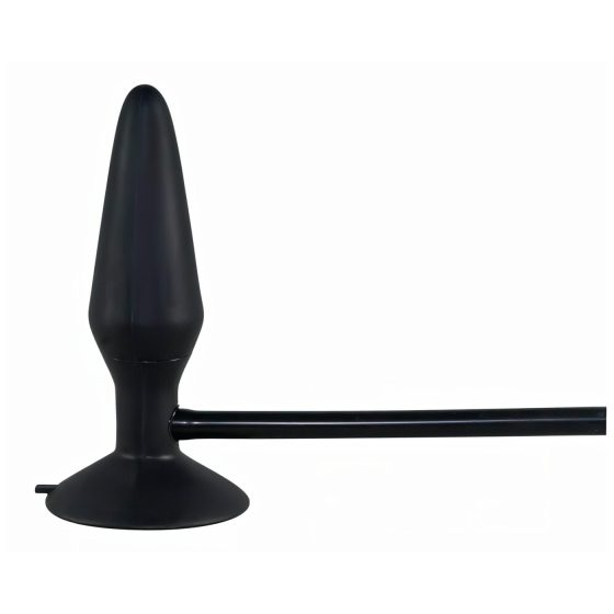 You2Toys True Black - nafukovací anální dilatátor (černý)