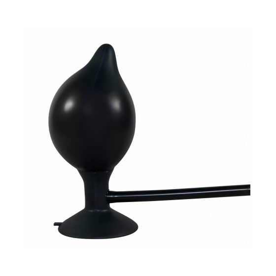 You2Toys True Black - nafukovací anální dilatátor (černý)