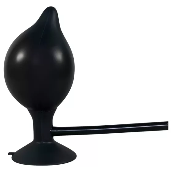 You2Toys True Black - nafukovací anální dilatátor - černý
