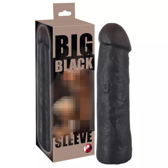 You2Toys - prodlužovací a zesilující návlek na penis - černý