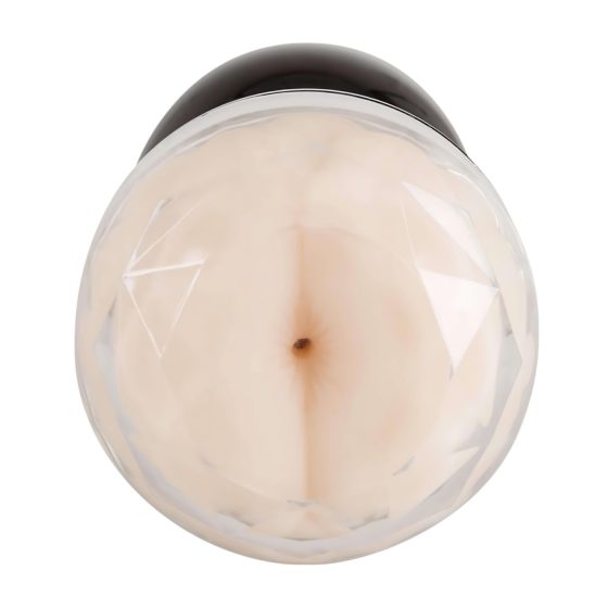 You2Toys - Vagína a Anál - dvojitý masturbátor (černý)