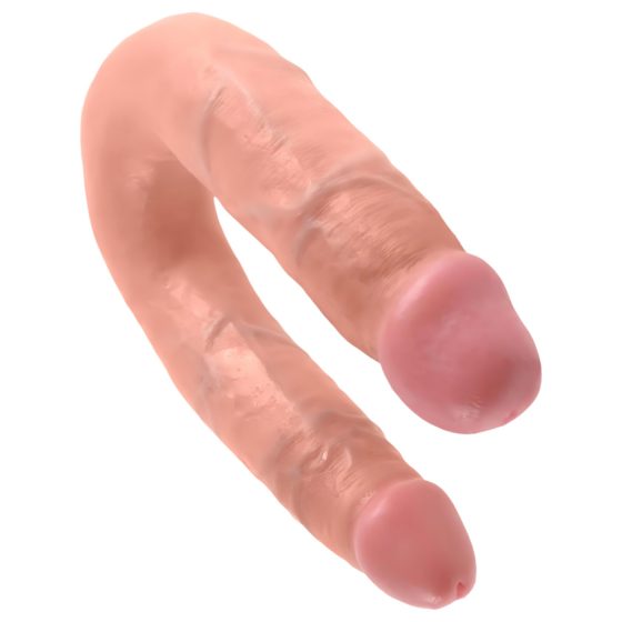 Královské dildo dvojité (střední) - přírodní