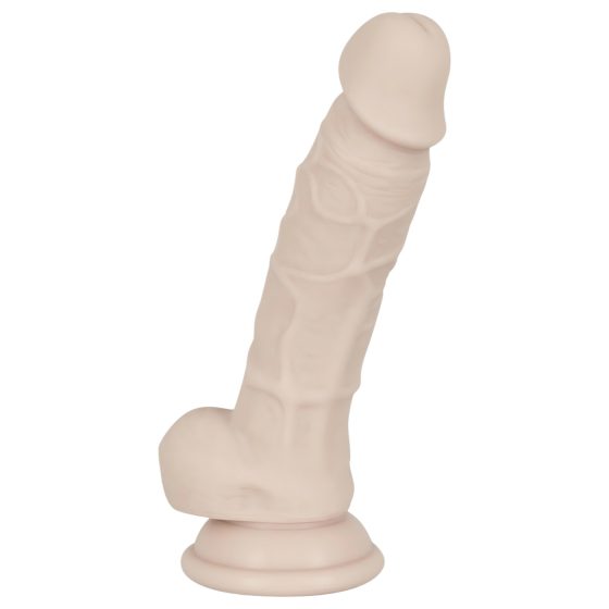 You2Toys - Silikonové přísavkové dildo - střední (přírodní)