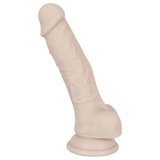 You2Toys - Silikonové přísavkové dildo - střední (přírodní)