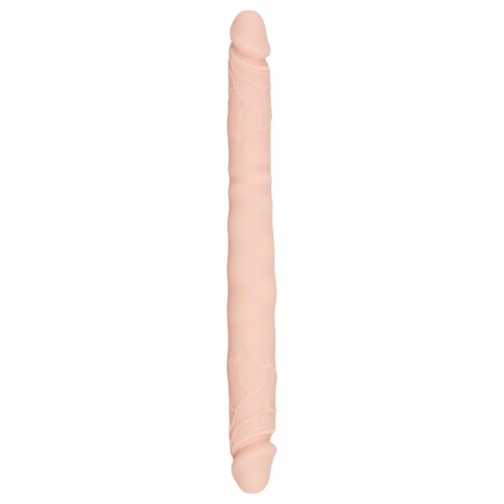 You2Toys - Double Dong - 100% silikonové dildo (přírodní)