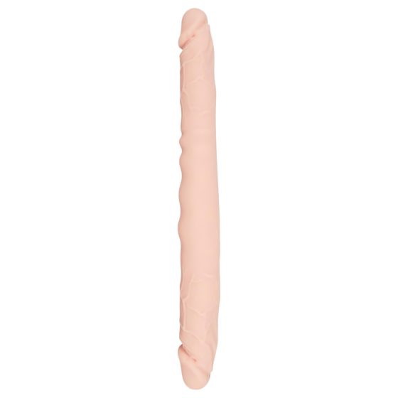 You2Toys - Double Dong - 100% silikonové dildo (přírodní)