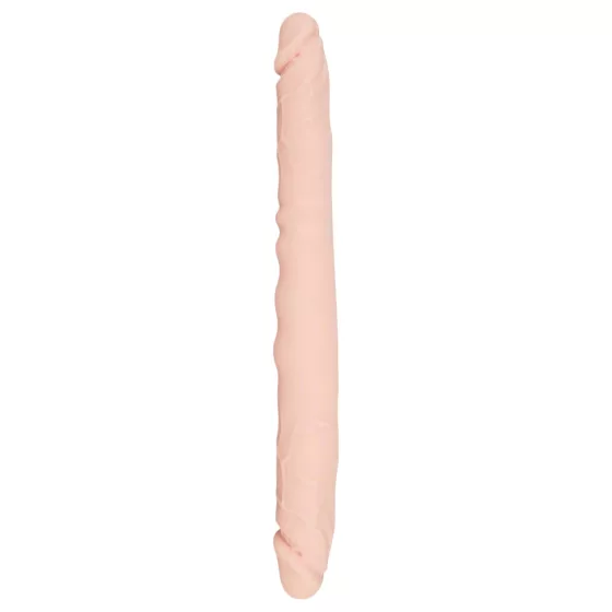 You2Toys - Double Dong - 100% silikonové dildo (přírodní)